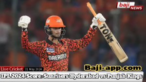 IPL 2024 Score: Sunrisers Hyderabad vs Punjab Kings
